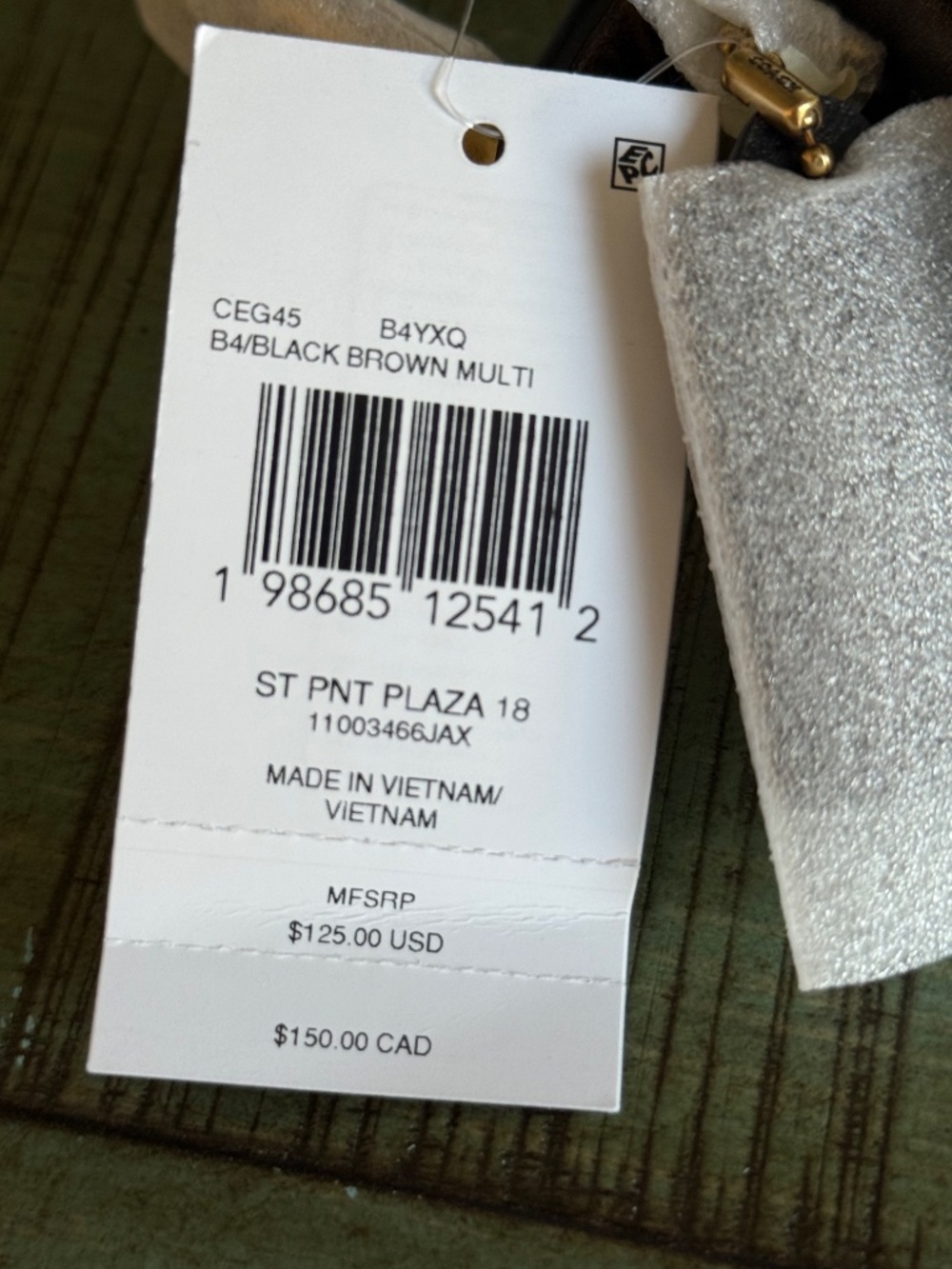 Coach Rexy Plaza Bag 18 In Loved Leather NWT - Picture 6 of 6